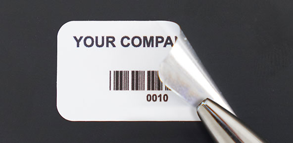 2 Mil InfiniStick™ Metallized Matte Polyester Asset Tags (100/Pkg)