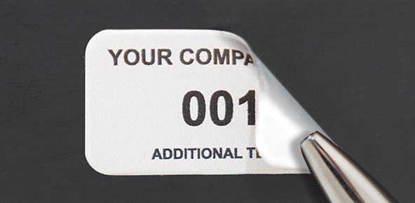 5 Mil Durable Anodized Aluminum Foil Asset Tags (100/Pkg)