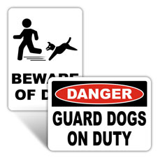 Beware of Dog Signs
