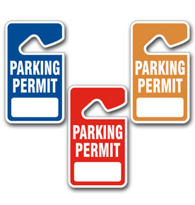 Parking Permit Tags