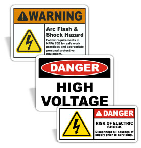 Electrical Safety Labels