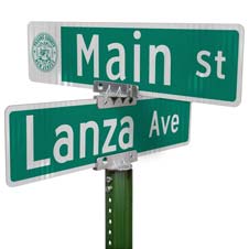 Street Name Signs