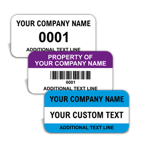 Asset Tags (100/Pkg)