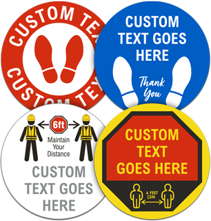 Custom Floor Signs