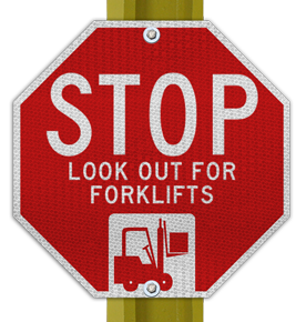 Forklift Traffic Signs