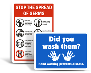 Hand Hygiene Signs