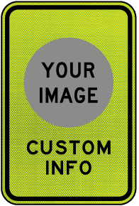 Custom Pedestrian Crossing Signs