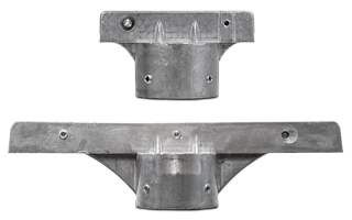 2-3/8" Round Post Sign Bracket